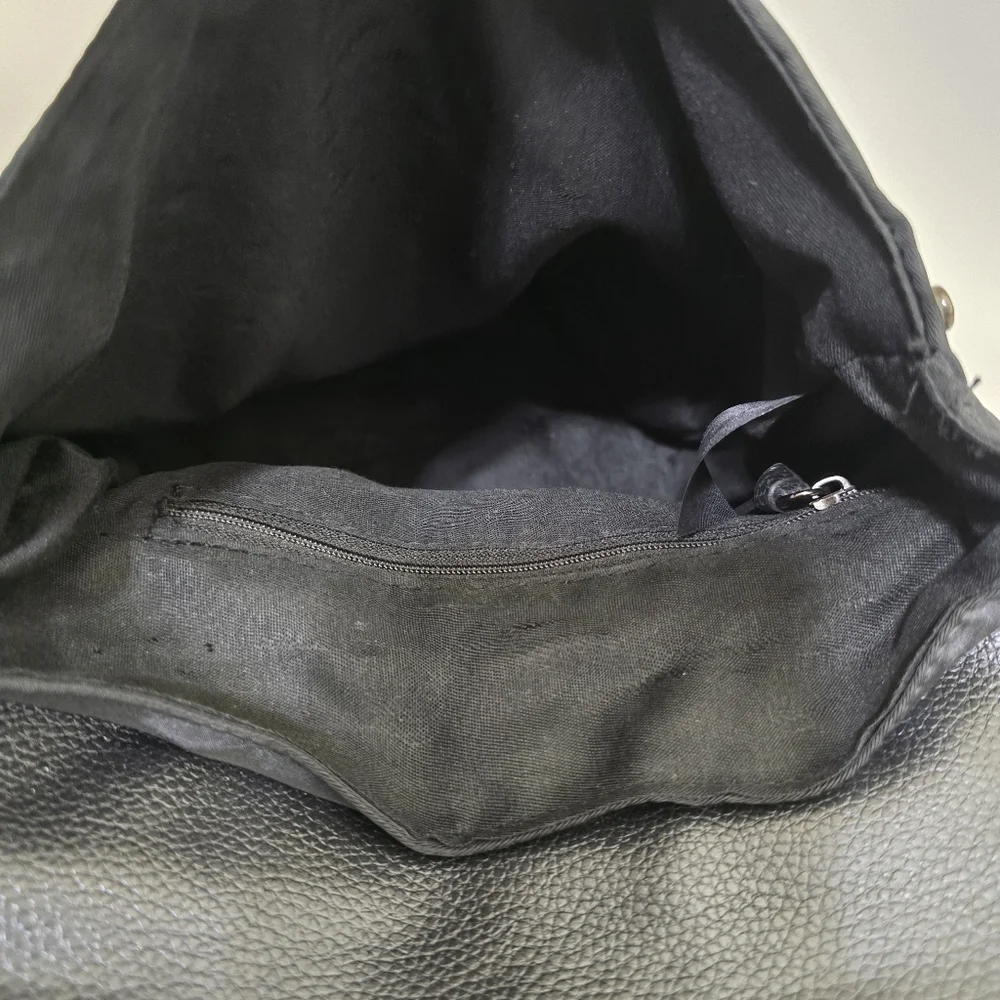 BOTKIER New York Mini Trigger Backpack Purse Faux Leather‎ Black Travel